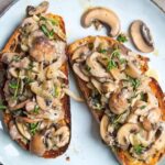 Bruschetta de Cogumelos