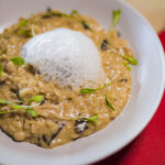 Risotto com mix de cogumelos